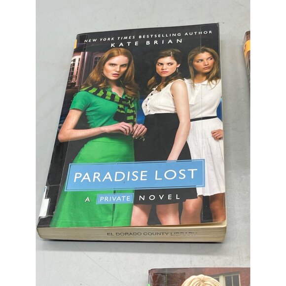 A private novel lot of 3 paperback books by Kate Brian English teens Simon READ - Picture 2 of 7